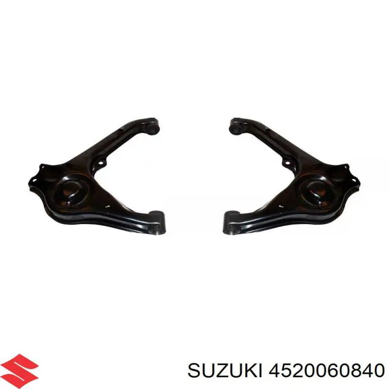 Важіль передньої підвіски нижній, лівий 4520060840 Suzuki