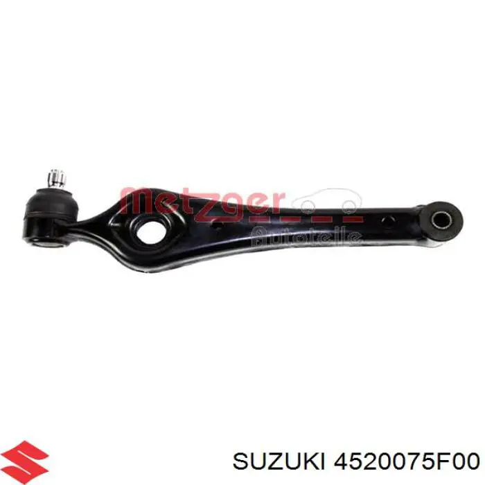 Важіль передньої підвіски нижній, лівий/правий Suzuki 4520075F00