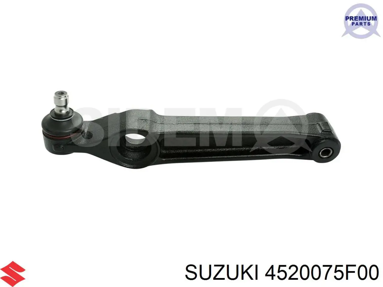 Важіль передньої підвіски нижній, лівий/правий 4520075F00 Suzuki