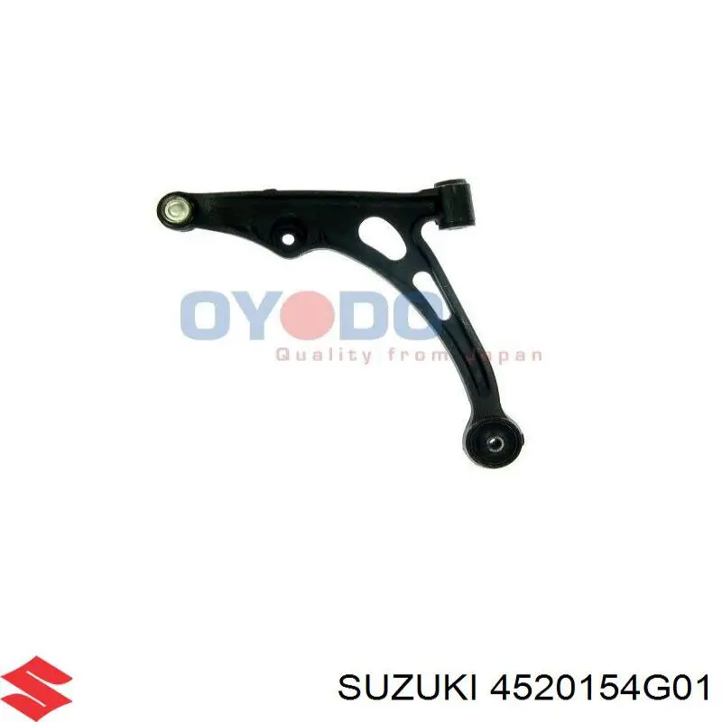 Купити 4520154G01 Suzuki Важіль передньої підвіски нижній, правий