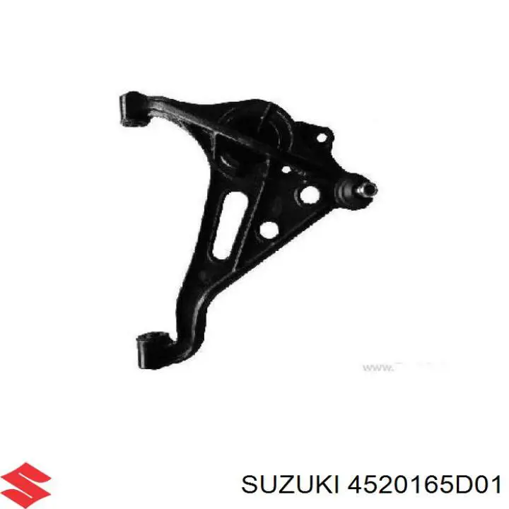 Важіль передньої підвіски нижній, правий Suzuki 4520165D01 ціна, від 73.39 USD
