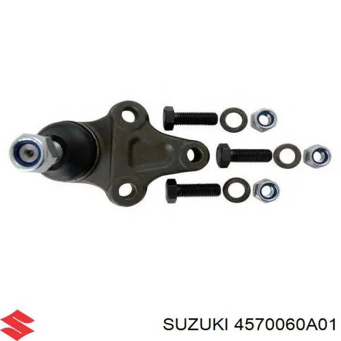 Кульова опора, нижня Suzuki 4570060A01 ціна, від 16.99 USD