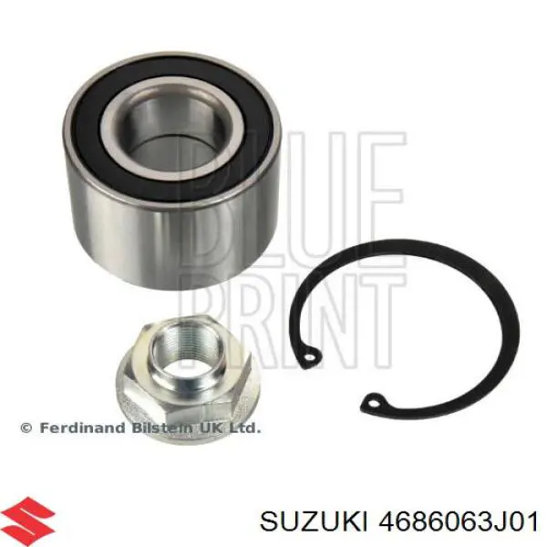 Купити 4686063J01 Suzuki Підшипник задньої ступиці
