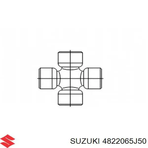 Купити 4822065J50 Suzuki Вал рульової колонки, нижній