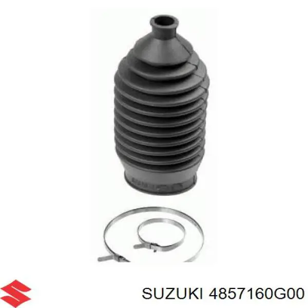 Пильник рульового механізму/рейки, правий Suzuki 4857160G00 ціна, від 4.44 USD