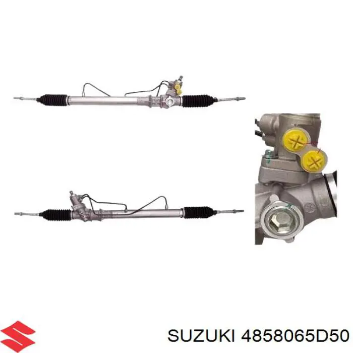 Рейка рульова 4858065D50 Suzuki