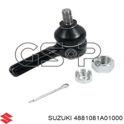 Наконечник рульовий Suzuki 4881081A01000 ціна, від 10.51 USD