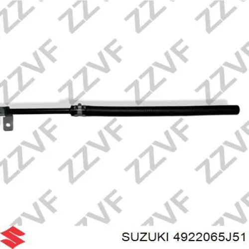 Шланг ГПК, низького тиску, від рейки/механізму до бачка Suzuki 4922065J52 ціна, від 63.77 USD