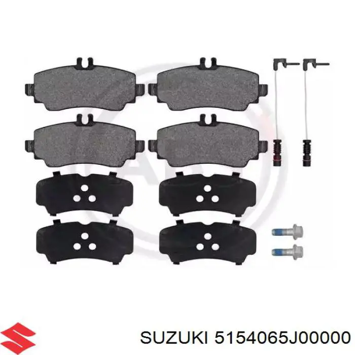 Шланг гальмівний передній, правий Suzuki 5154065J00000 ціна, від 13.23 USD