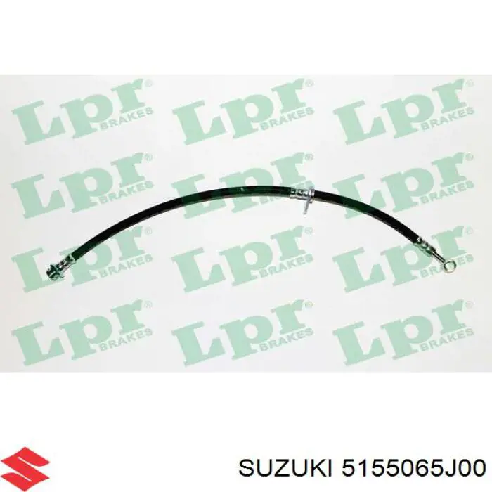 Купити 5155065J00 Suzuki Шланг гальмівний передній, лівий