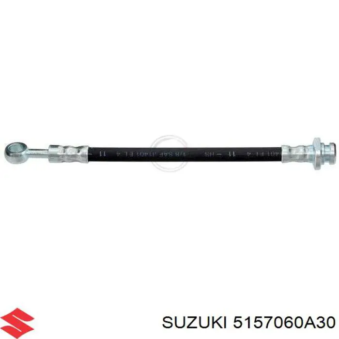 Купити 5157060A30 Suzuki Гальмівні шланги передні