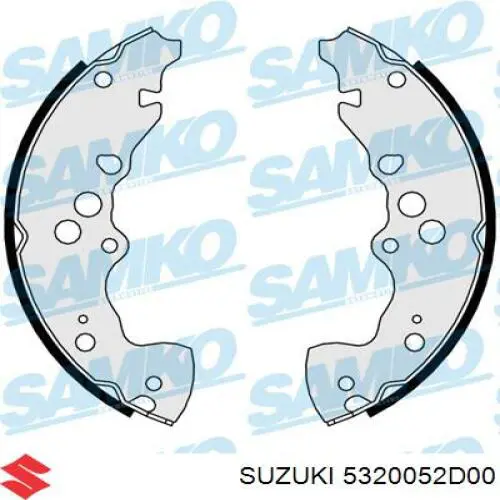 Купити 5320052D00 Suzuki Колодки гальмові задні, барабанні
