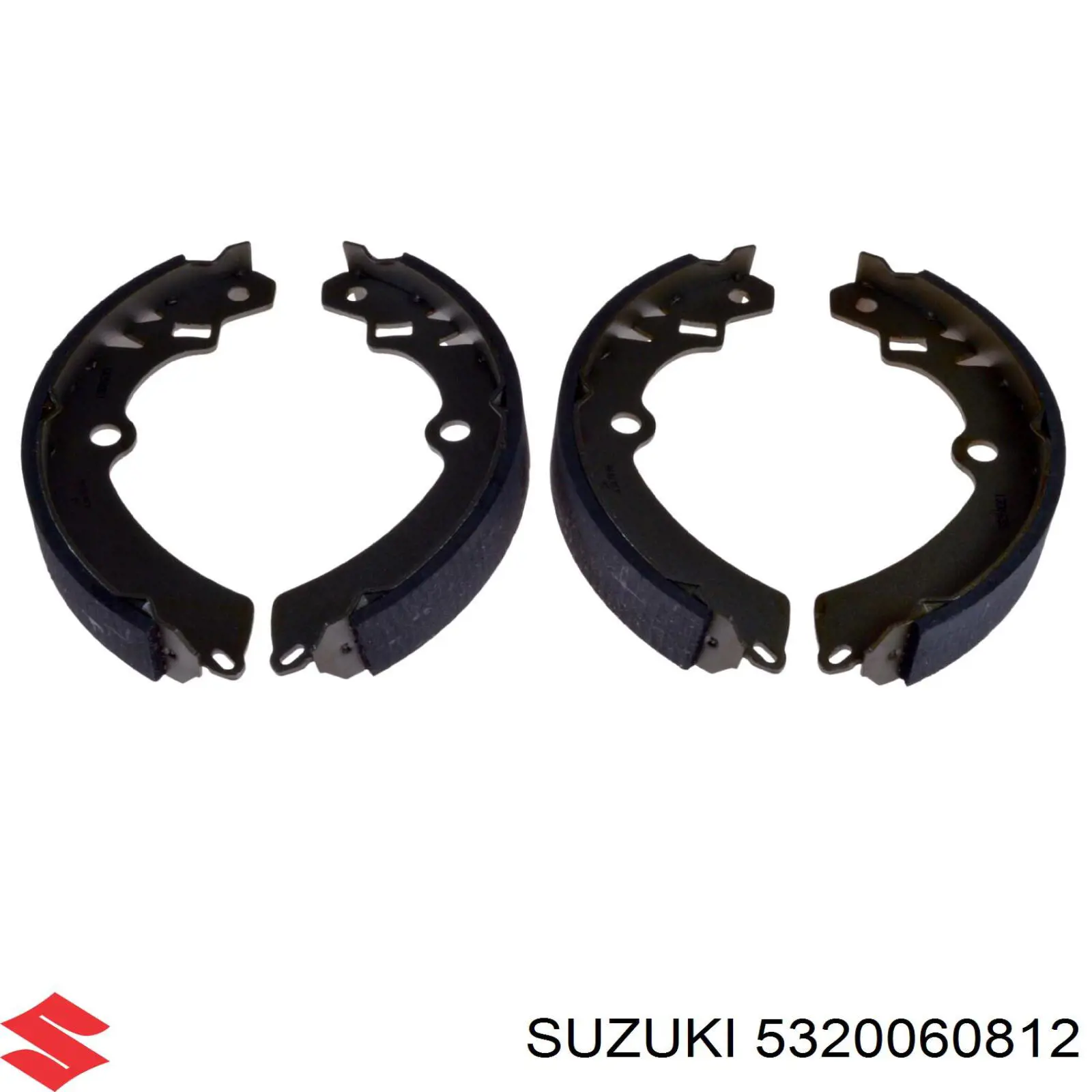 Колодки гальмові задні, барабанні 5320060812 Suzuki