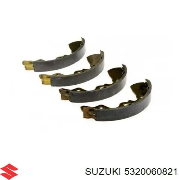 Колодки гальмові задні, барабанні 5320060821 Suzuki
