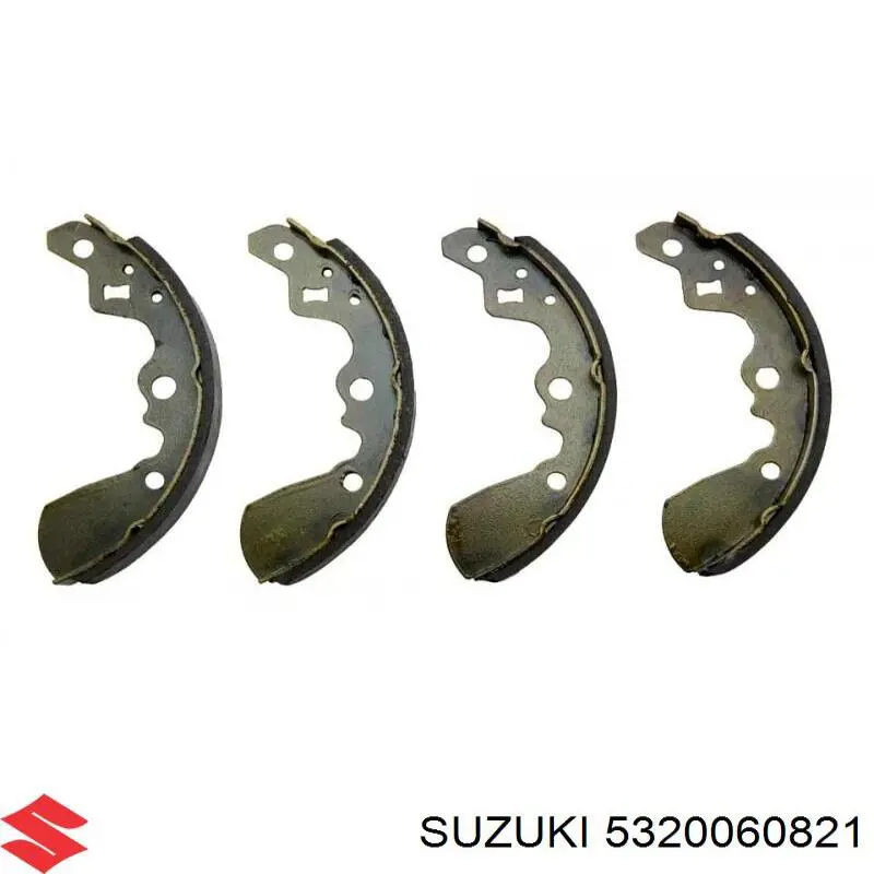 5320060821 Suzuki Колодки гальмівні задні, барабанні