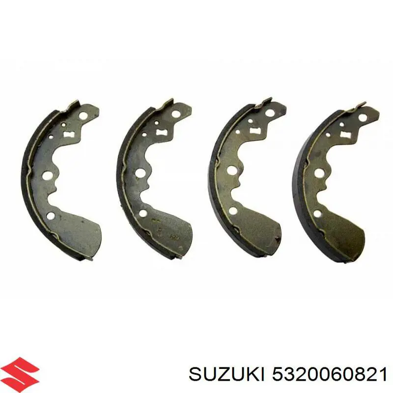 Гальма робочі задні ножні і гальмівні барабани Suzuki 5320060821