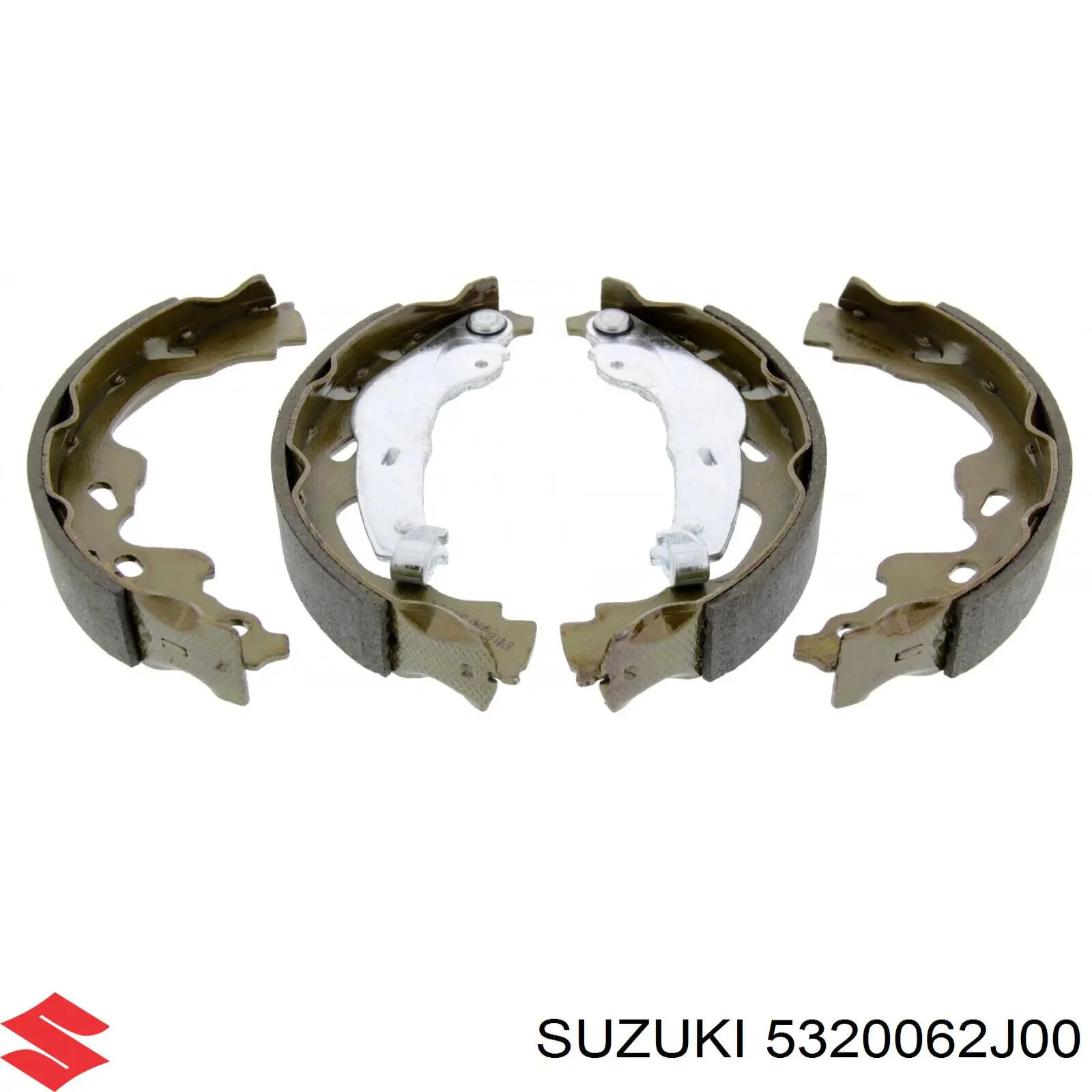 5320062J00 Suzuki Колодки гальмівні задні, барабанні