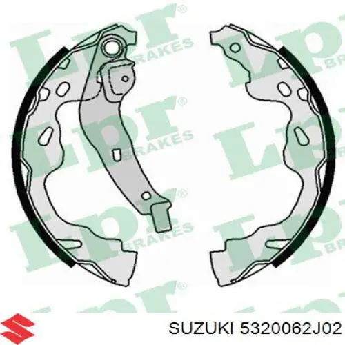 Купити 5320062J02 Suzuki Колодки гальмові задні, барабанні