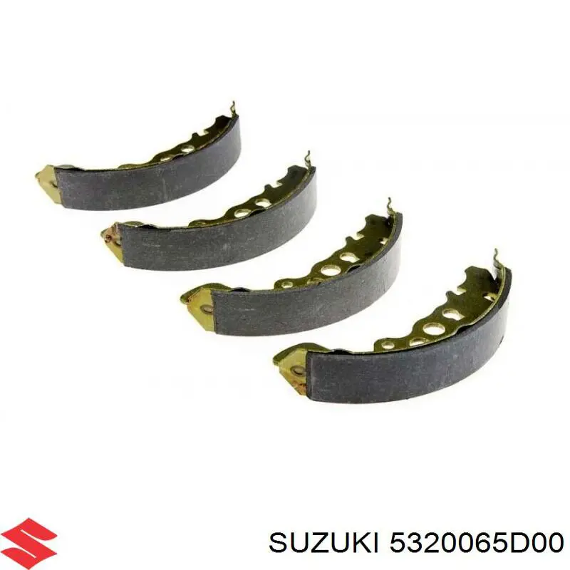 Колодки гальмові задні, барабанні 5320065D00 Suzuki
