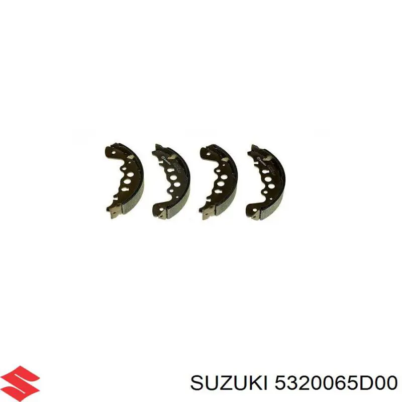 Колодки гальмові задні, барабанні Suzuki 5320065D00 ціна, від 18.13 USD