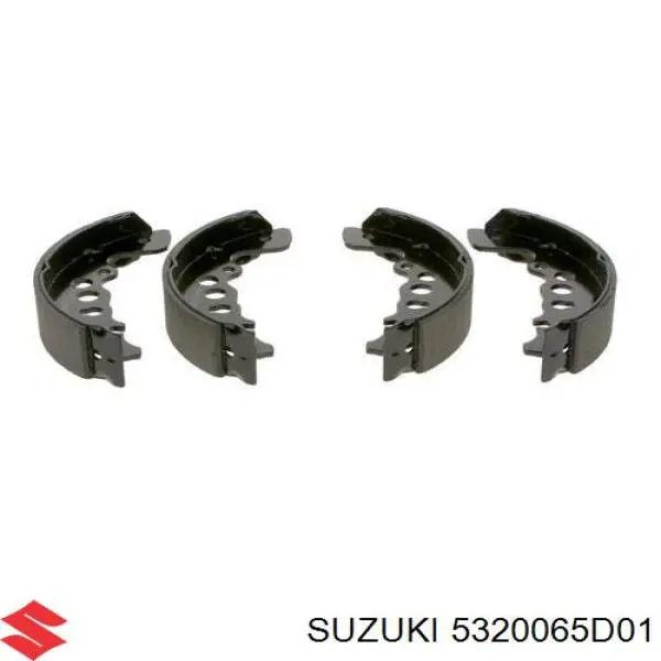 Колодки гальмові задні, барабанні Suzuki 5320065D01 ціна, від 18.52 USD