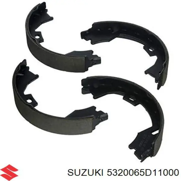 Колодки гальмові задні, барабанні Suzuki 5320065D11000 ціна, від 18.13 USD