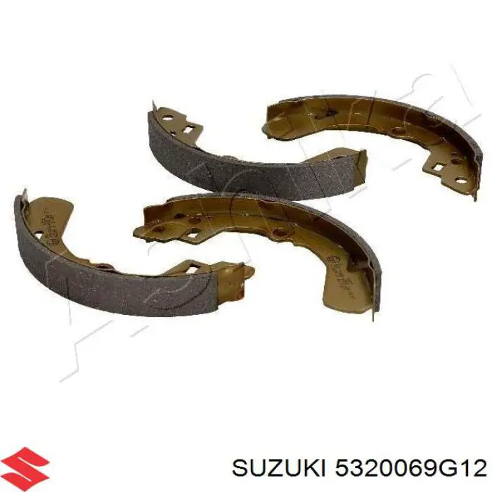 Колодки гальмові задні, барабанні Suzuki 5320069G12 ціна, від 14.68 USD
