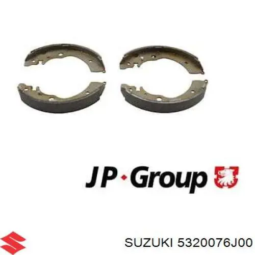 Купити 5320076J00 Suzuki Колодки гальмові задні, барабанні