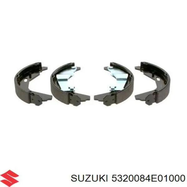 Колодки гальмові задні, барабанні Suzuki 5320084E01000 ціна, від 21.68 USD
