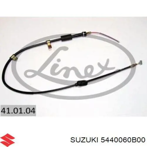 Трос ручного гальма задній, правий/лівий Suzuki 5440060B00 ціна, від 24.12 USD