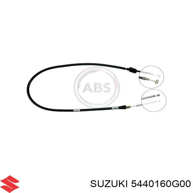 Купити 5440160G00 Suzuki Трос ручного гальма задній, правий/лівий