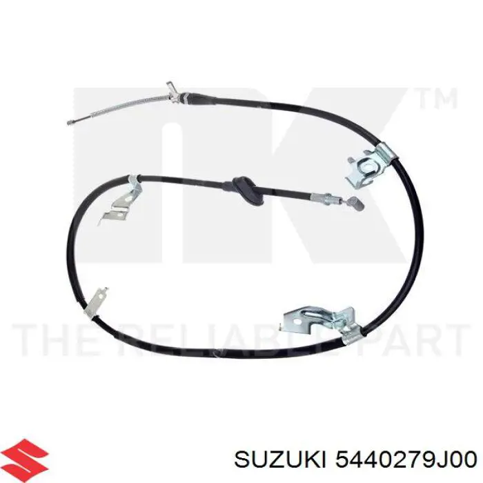 Купити 5440279J00 Suzuki Трос ручного гальма задній, лівий