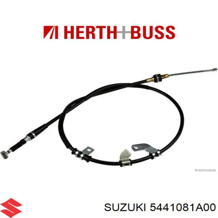 Трос стоянкового гальма задній правий Suzuki 5441081A00 ціна, від 28.00 USD