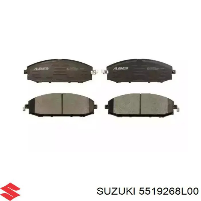 Направляюча супорту переднього 5519268L00 Suzuki