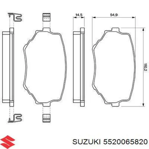  5520065820 Suzuki