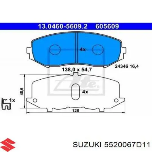  5520067D11000 Suzuki