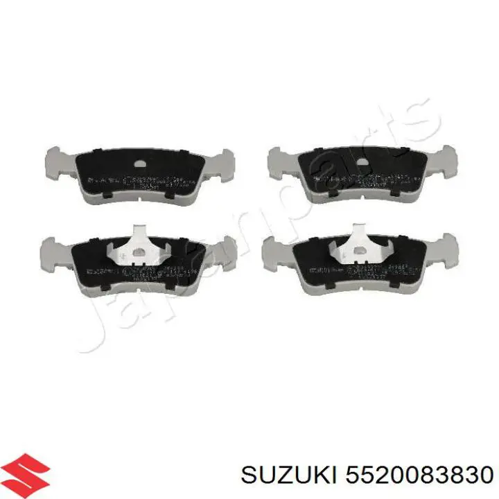 Гальмівні колодки Suzuki 5520083830 ціна, від 20.64 USD