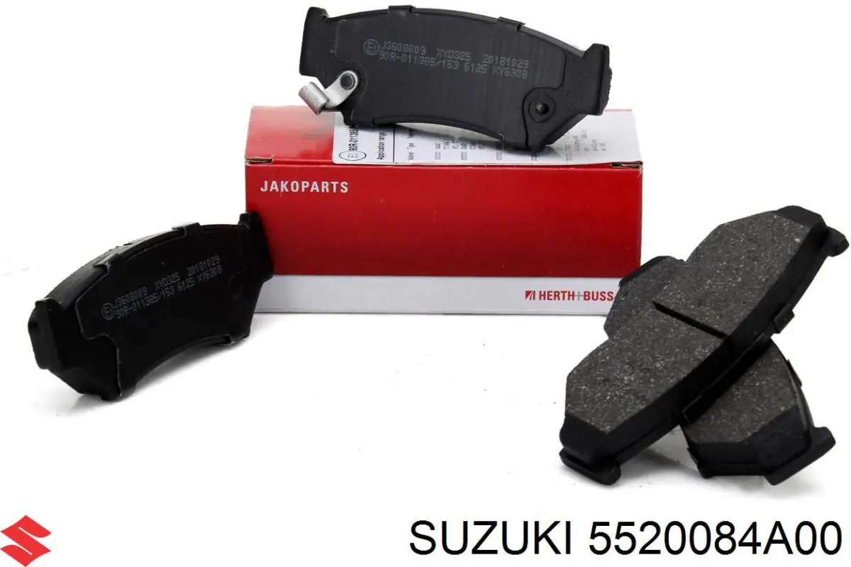 5520084A00 Suzuki колодки гальмівні передні, дискові