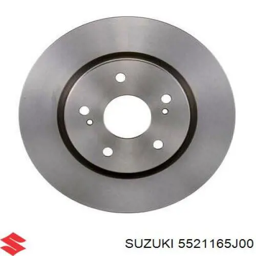 5521165J00 Suzuki диск гальмівний передній