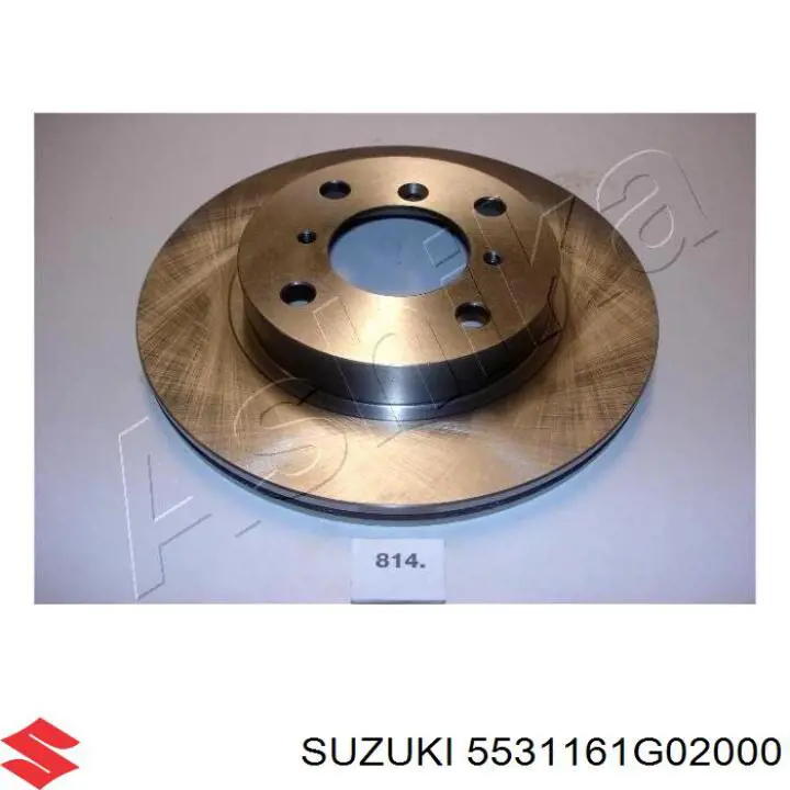 5531161G02000 Suzuki диск гальмівний передній