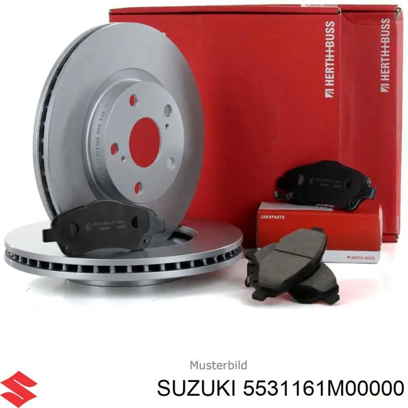 Диск переднього гальма Suzuki 5531161M00000 ціна, від 45.28 USD