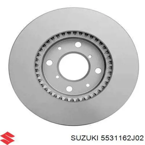 Гальмівні диски передні 5531162J02 Suzuki