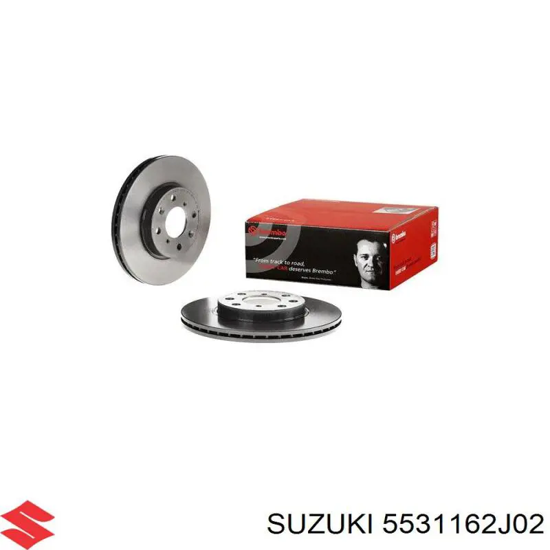 Купити 5531162J02 Suzuki Ротор гальмівний