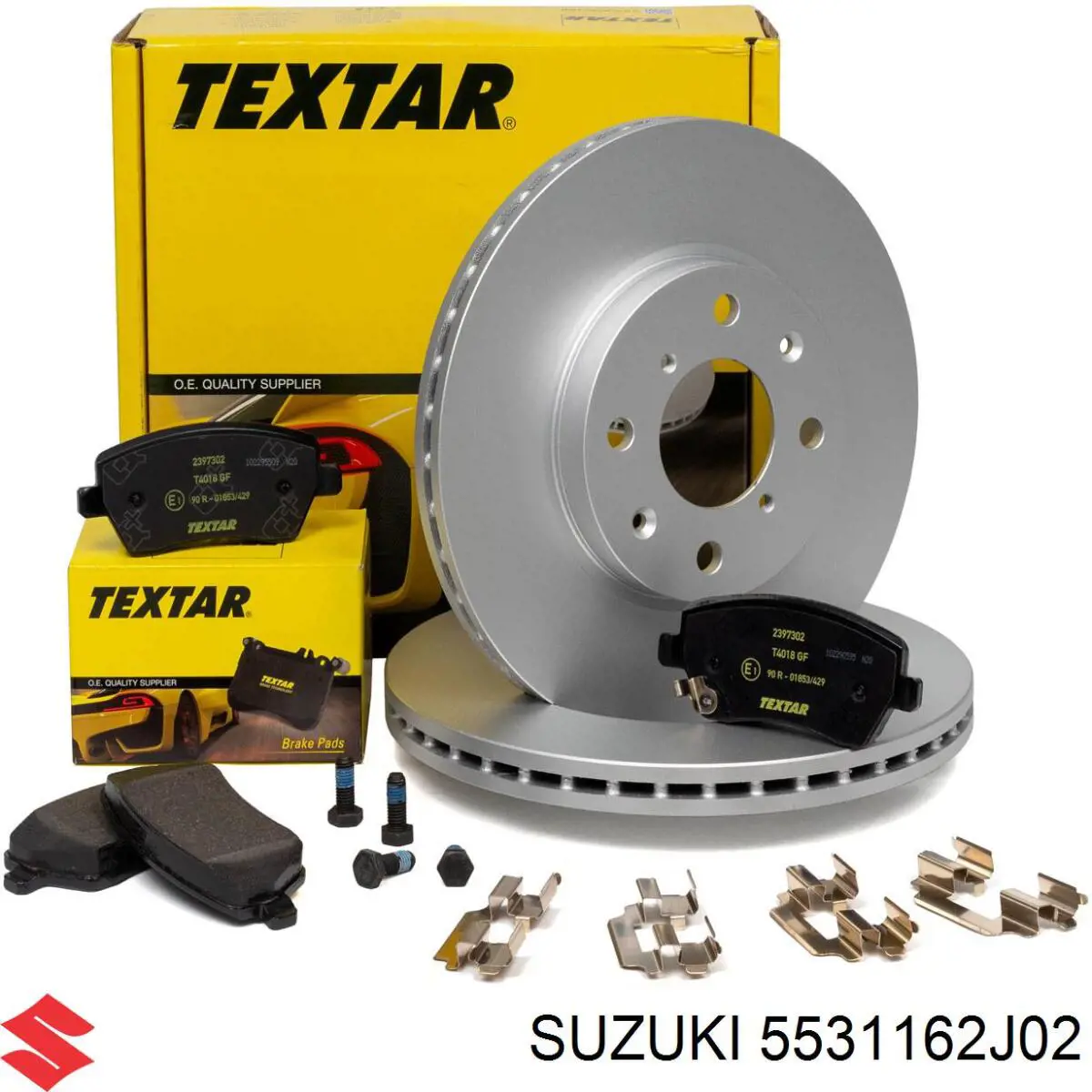 Диск переднього гальма Suzuki 5531162J02 ціна, від 27.84 USD