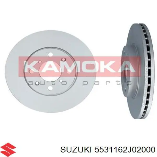 Диск переднього гальма Suzuki 5531162J02000 ціна, від 27.84 USD