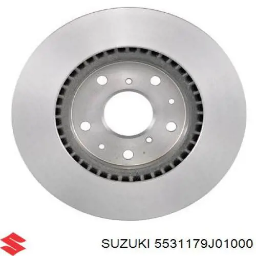 Диск переднього гальма Suzuki 5531179J01000 ціна, від 32.55 USD