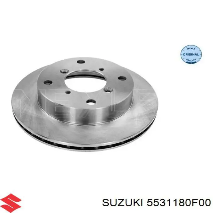 Диск переднього гальма Suzuki 5531180F00 ціна, від 24.16 USD