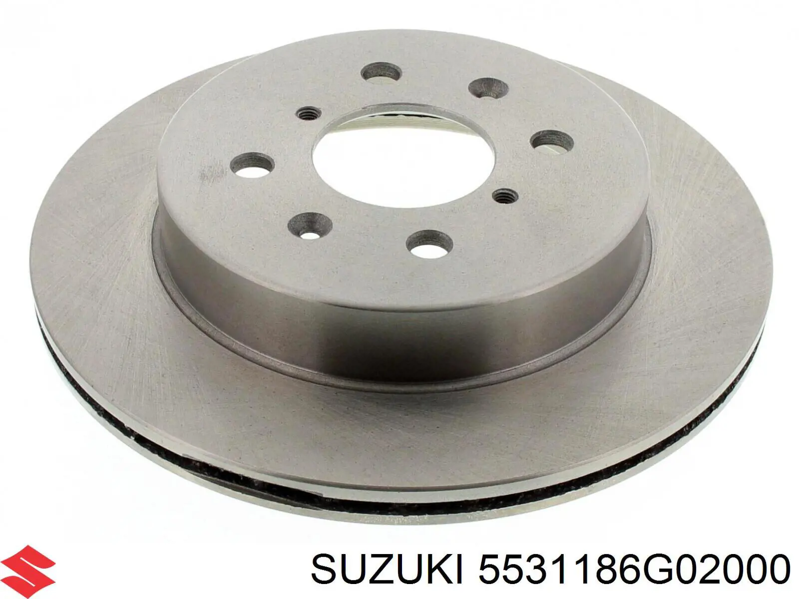 5531186G02000 Suzuki диск гальмівний передній