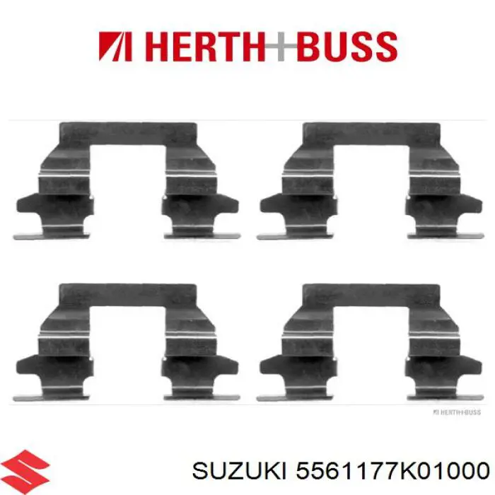 Купити 5561177K01000 Suzuki Диск заднього гальма