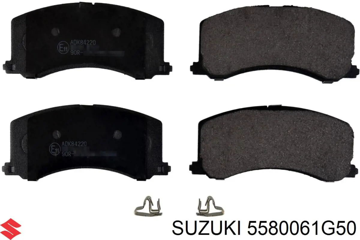 Гальмівні колодки Suzuki 5580061G50 ціна, від 13.70 USD